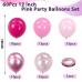 Pink Balloons Set, 60pcs 12 inch Nude Pink Metallic Pearl Light Pastel Pink Balloons and Rose Red Latex Balloons for Baby Shower Birthday Wedding Gender Reveal Princess Theme Party Decoration Pink Balloons Set, 60pcs 12 inch Nude Pink Metallic Pearl Light Pastel Pink Balloons and Rose Red Latex Balloons for Baby Shower Birthday Wedding Gender Reveal Princess Theme Party Decoration